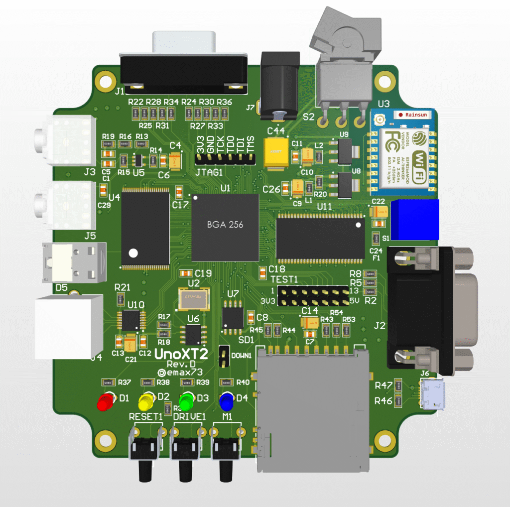 UnoXT2 ZX Spectrum Next Compatible Clone – Retro-Spektro